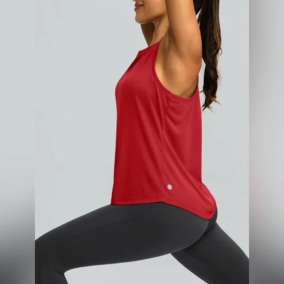 Athletics for All Racerback Athletic Racerback Tank Top Red Small NWT - Picture 4 of 7